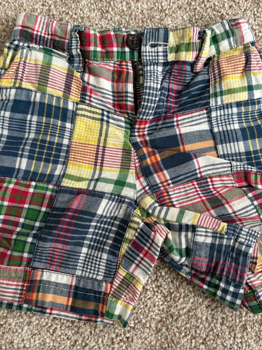 Ralph Lauren 24 months madras shorts